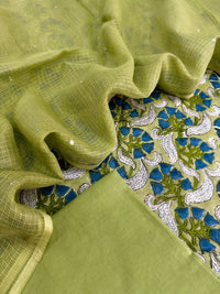 Cotton with Kota Dupatta