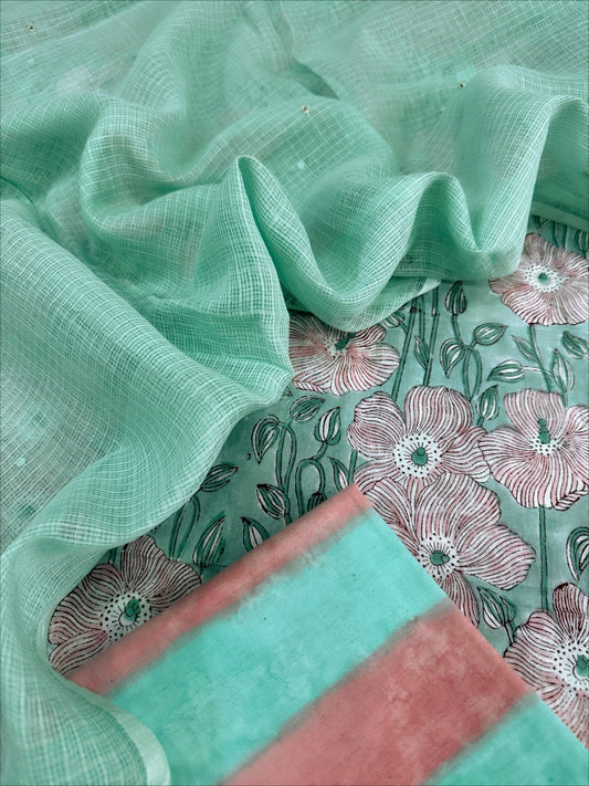 Cotton with Kota Dupatta
