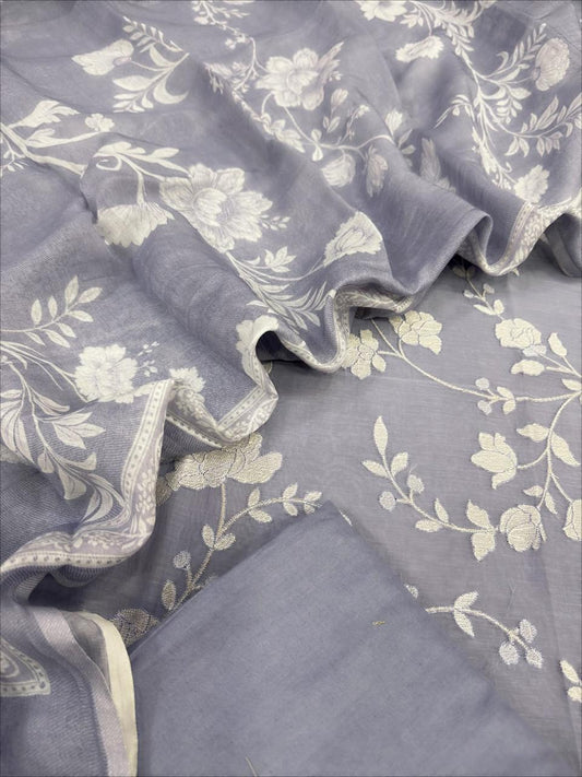 Chanderi Silk Suit