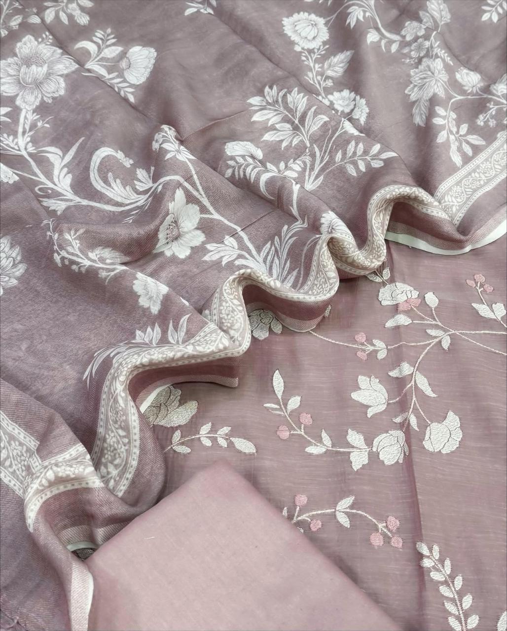 Chanderi Silk Suit