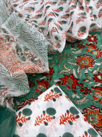 Cotton with Kota Dupatta