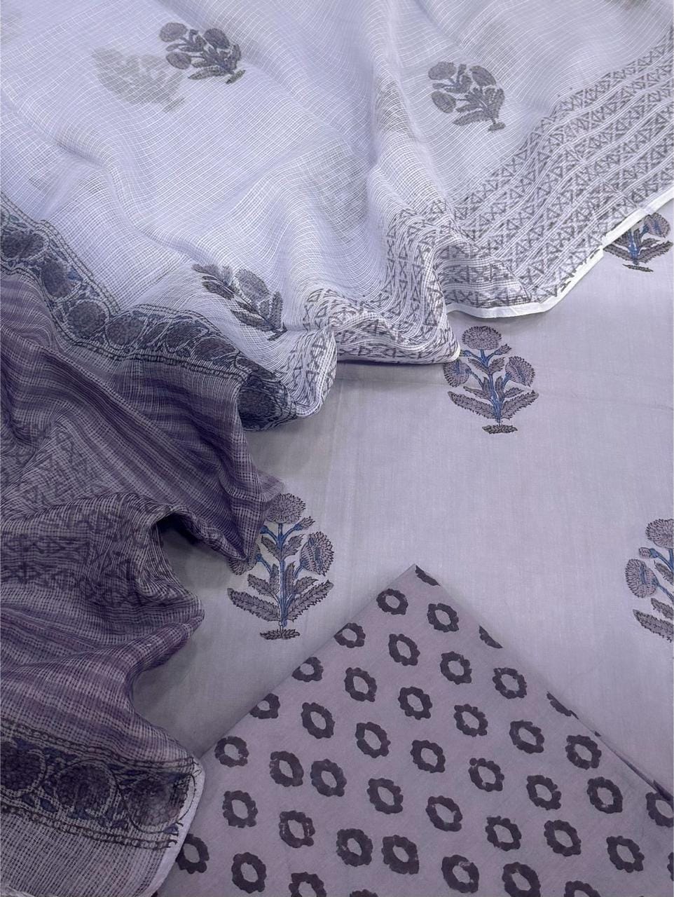 Cotton with Kota Dupatta