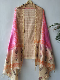 Cotton with Chanderi dupatta