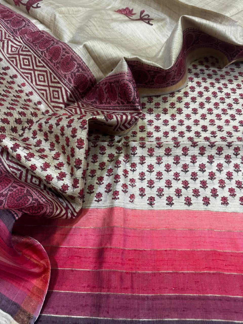 Tussar Silk Suit