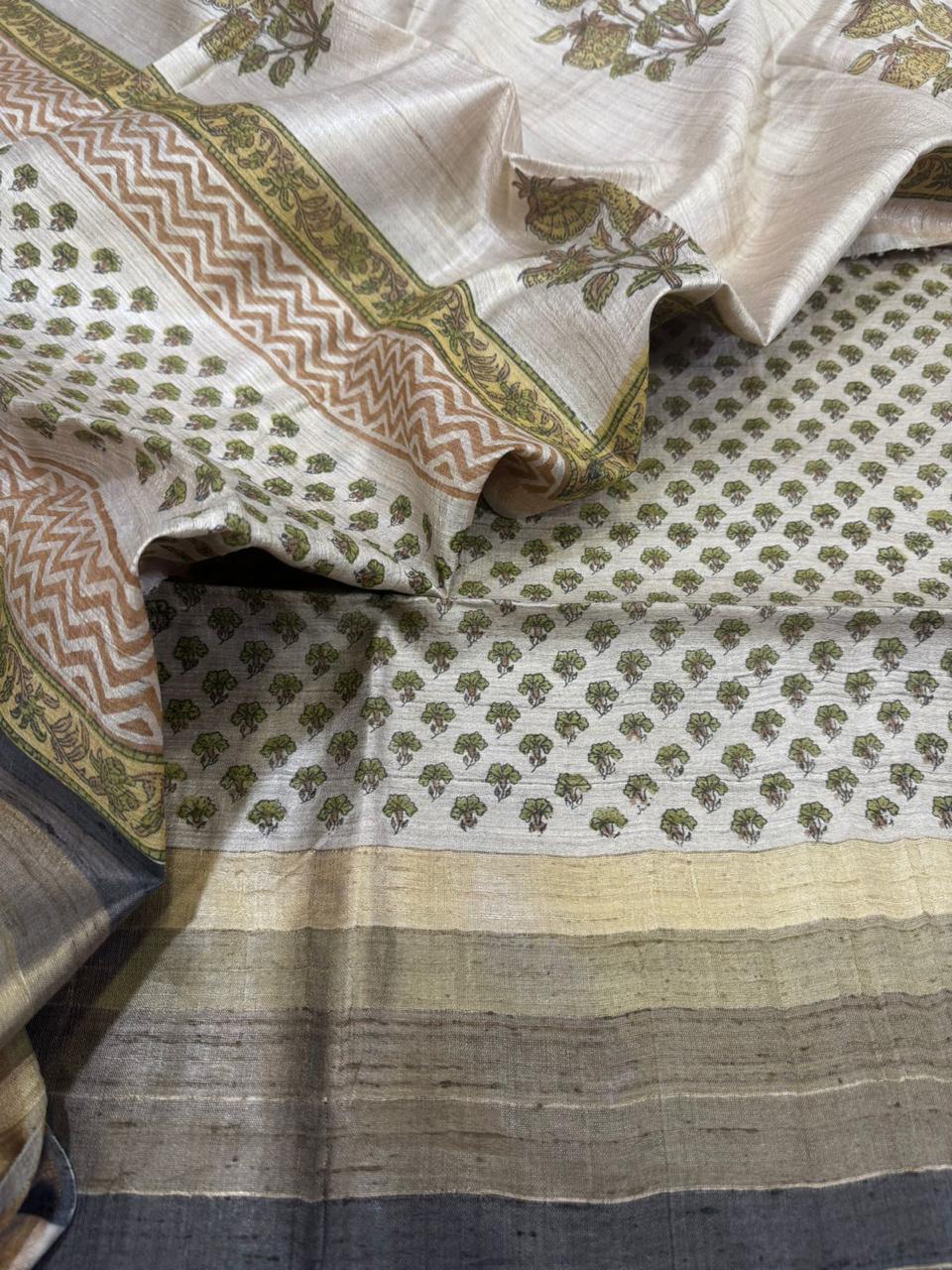 Tussar Silk Suit
