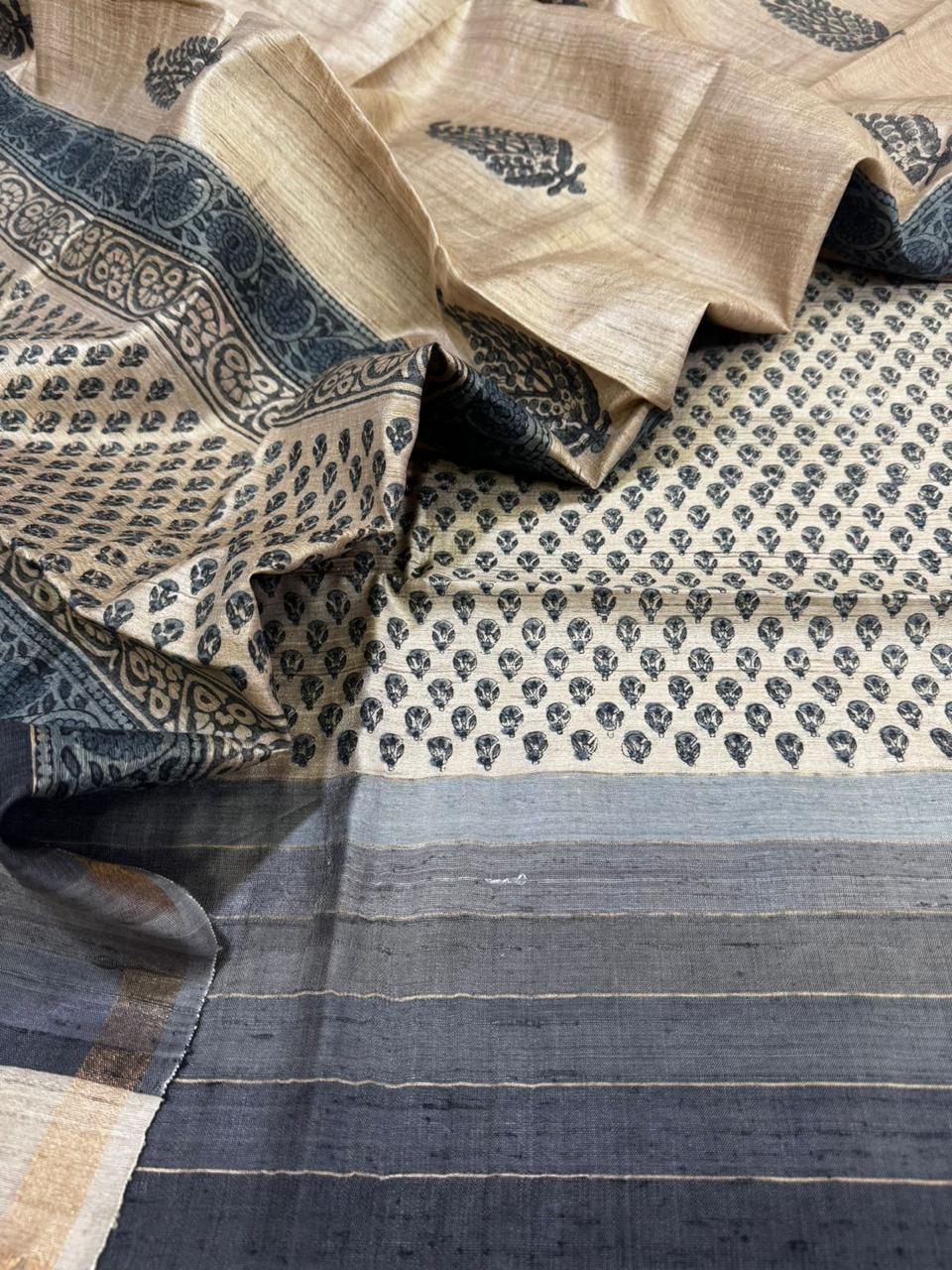 Tussar Silk Suit