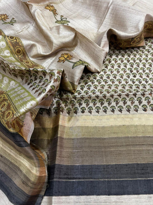 Tussar Silk Suit