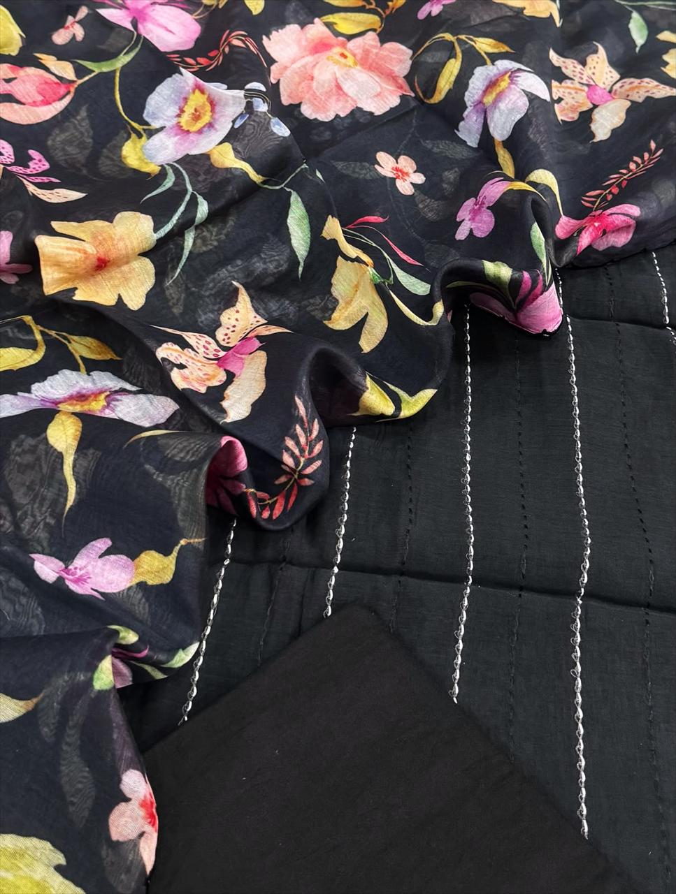Chanderi Silk Suit