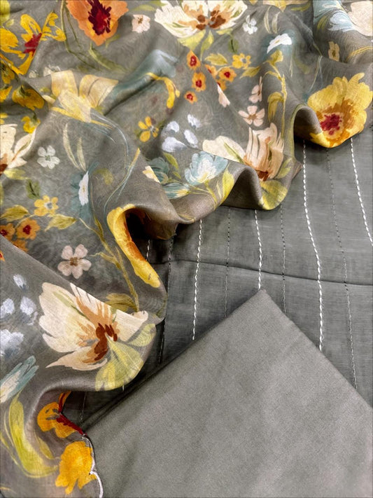 Chanderi Silk Suit