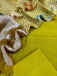 Chanderi Silk Suit