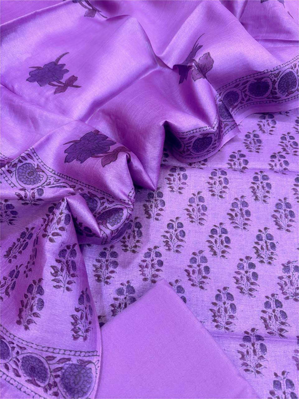 Tussar Silk Suit