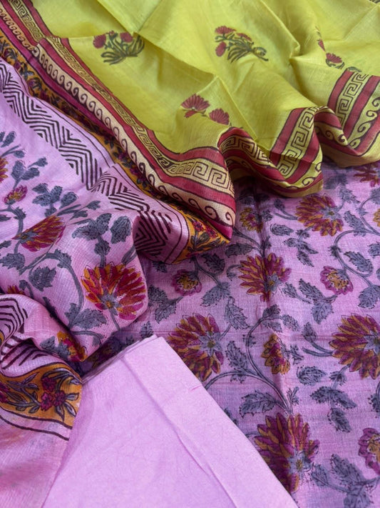 Tussar Silk Suit