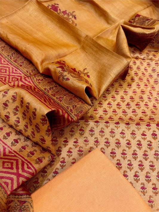 Tussar Silk Suit