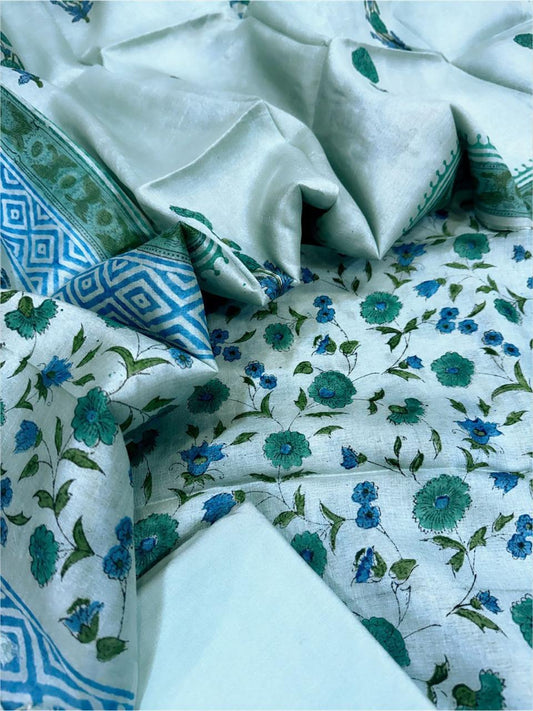 Tussar Silk Suit