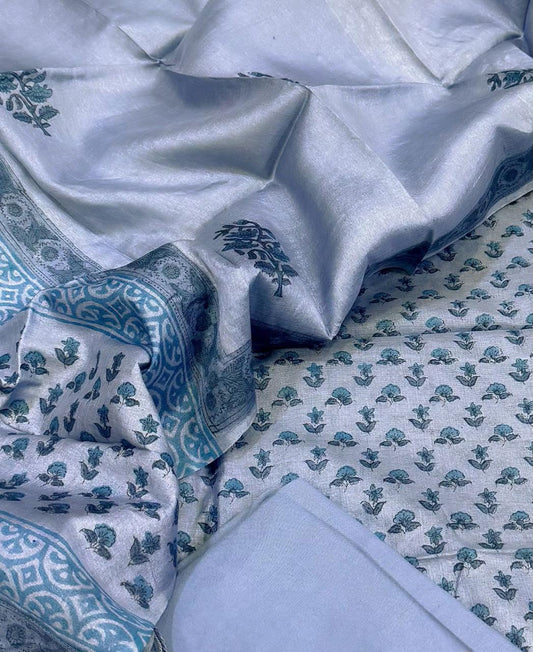 Tussar Silk Suit
