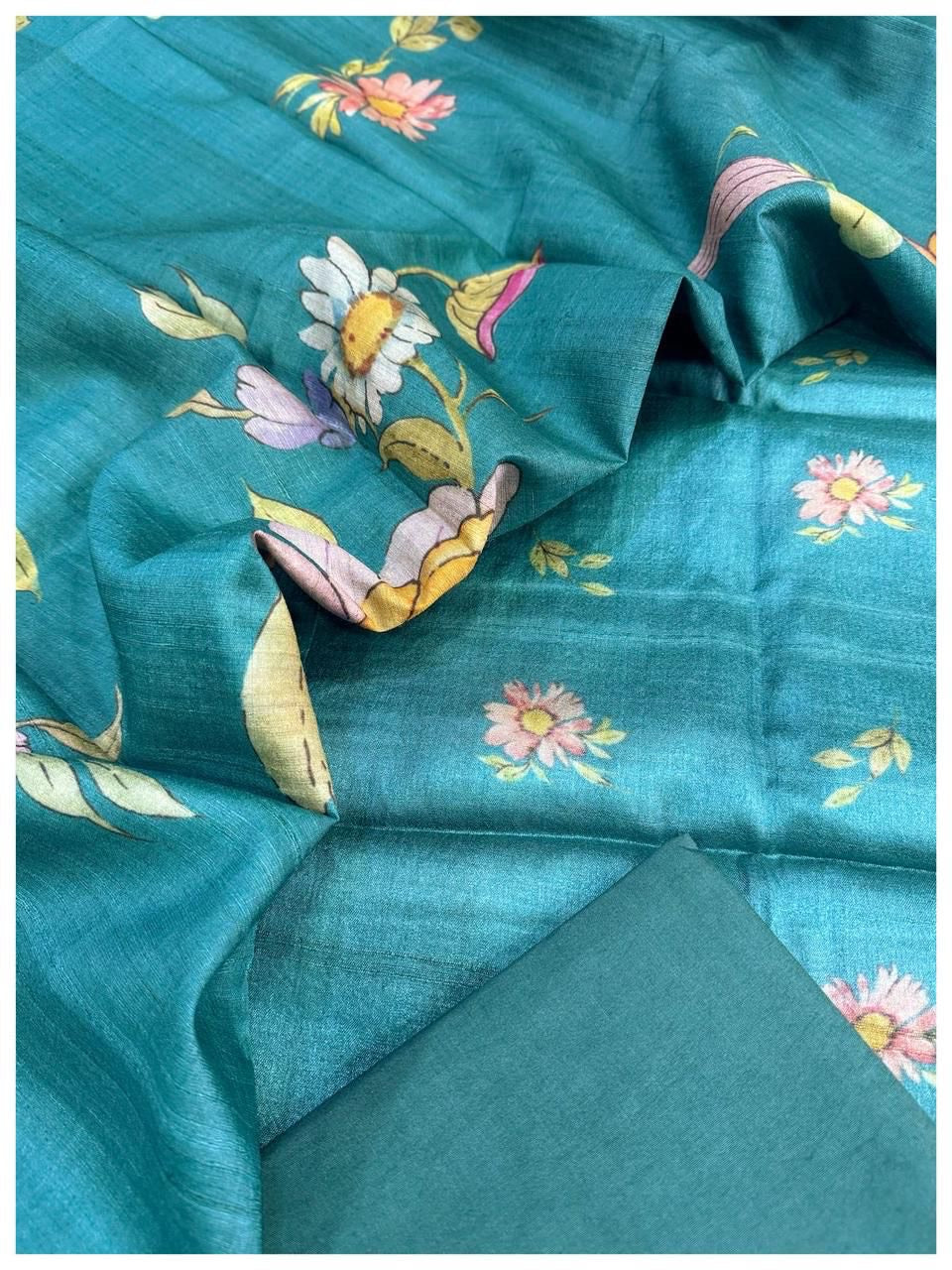 Tussar Silk Suit