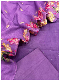 Mul Chanderi Silk Suits